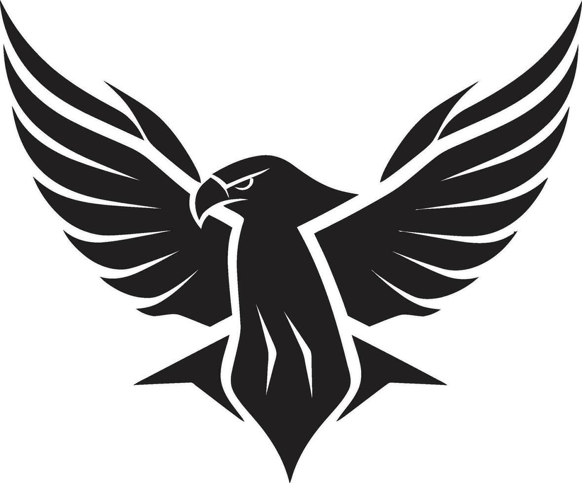 Black Falcon A Vector Logo Design for the Business Thats Always on the Hunt for Success Black Falcon A Vector Logo Design for the Business Thats Always Aiming for the Top