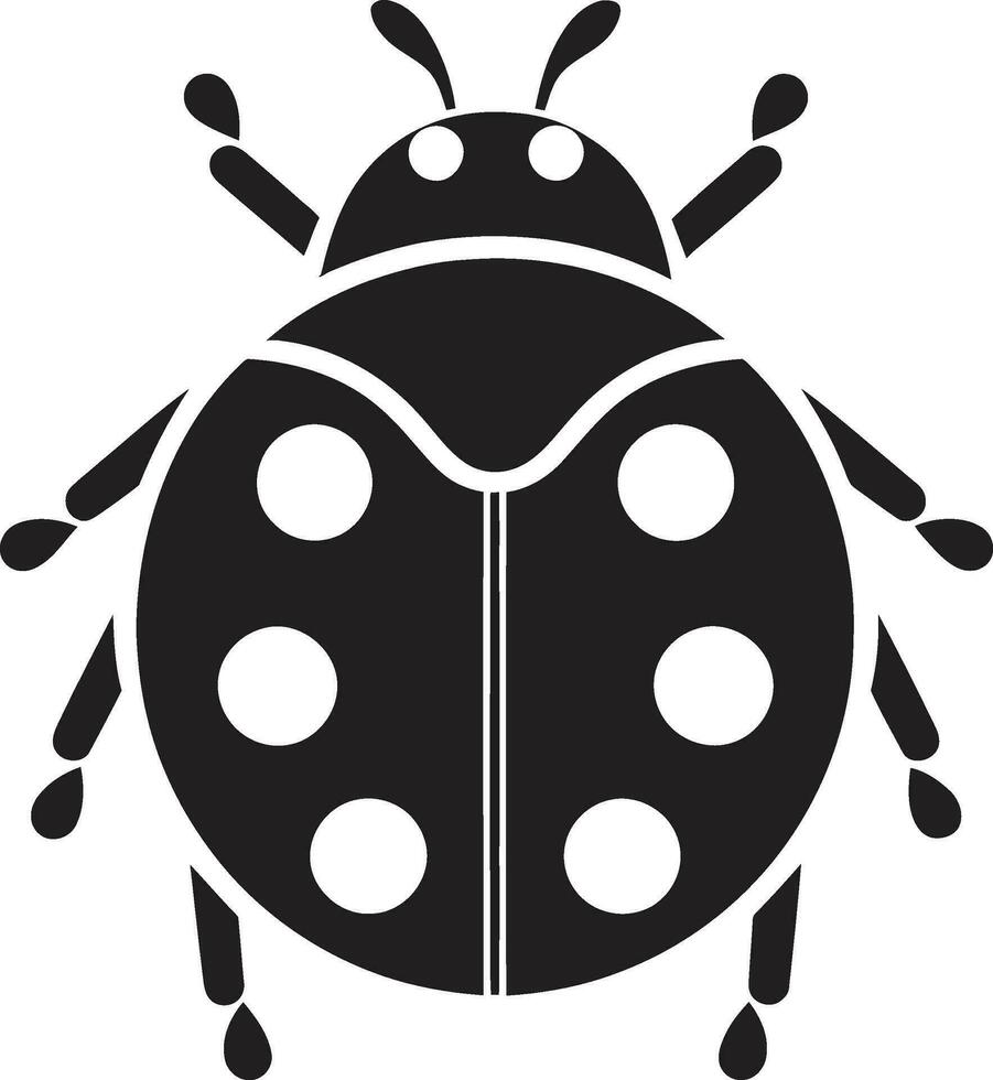 Spotted Elegance Vector Beauty Silhouette of a Crawl