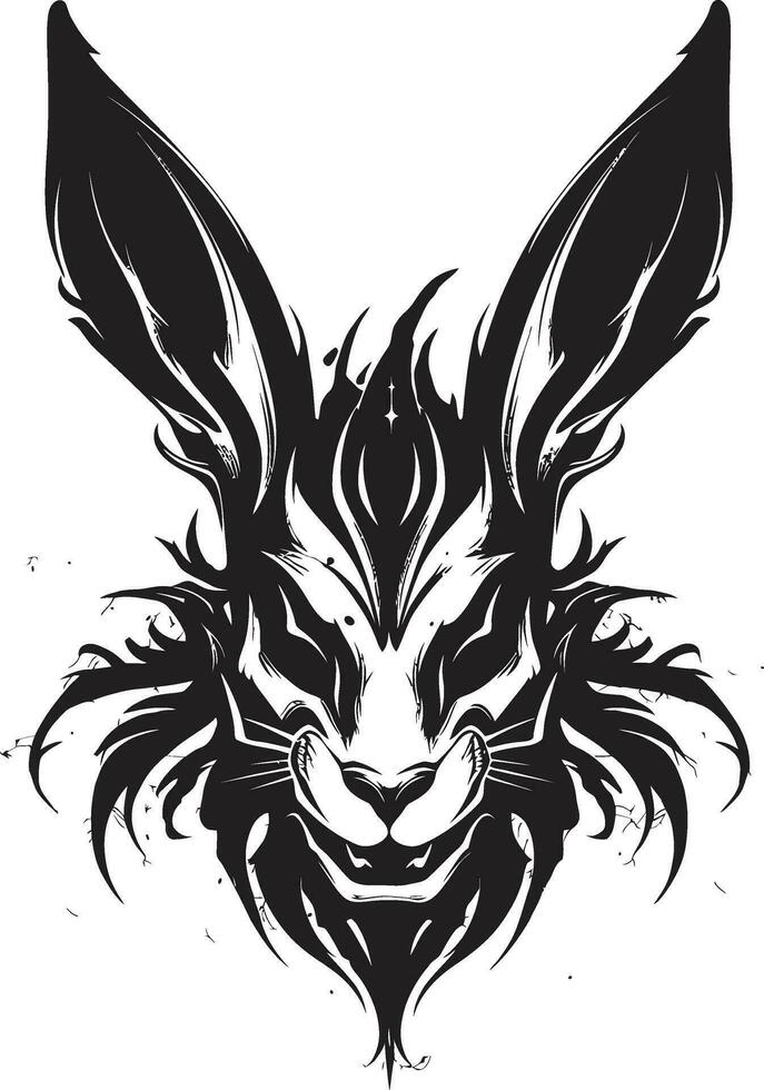 Black Hare Vector Logo A Minimalist and Elegant Logo for Your Business Black Hare Vector Logo A Unique and Distinctive Logo for Your Company
