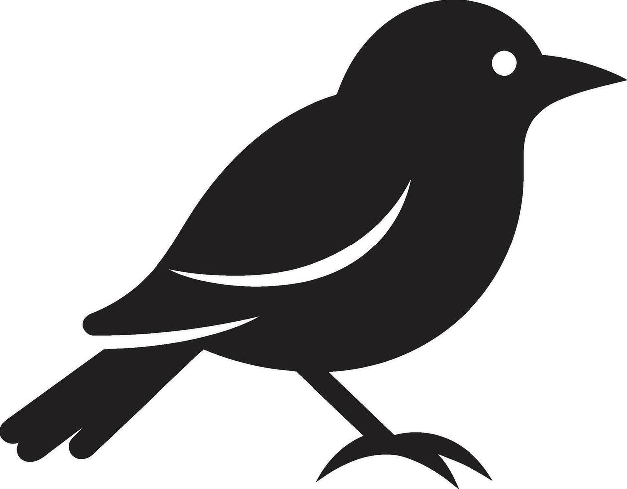 real águila símbolo estilizado garza icono vector