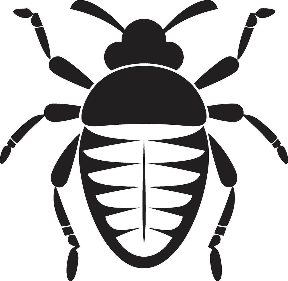 Hive Clan Insignia Beetle Coat of Arms vector