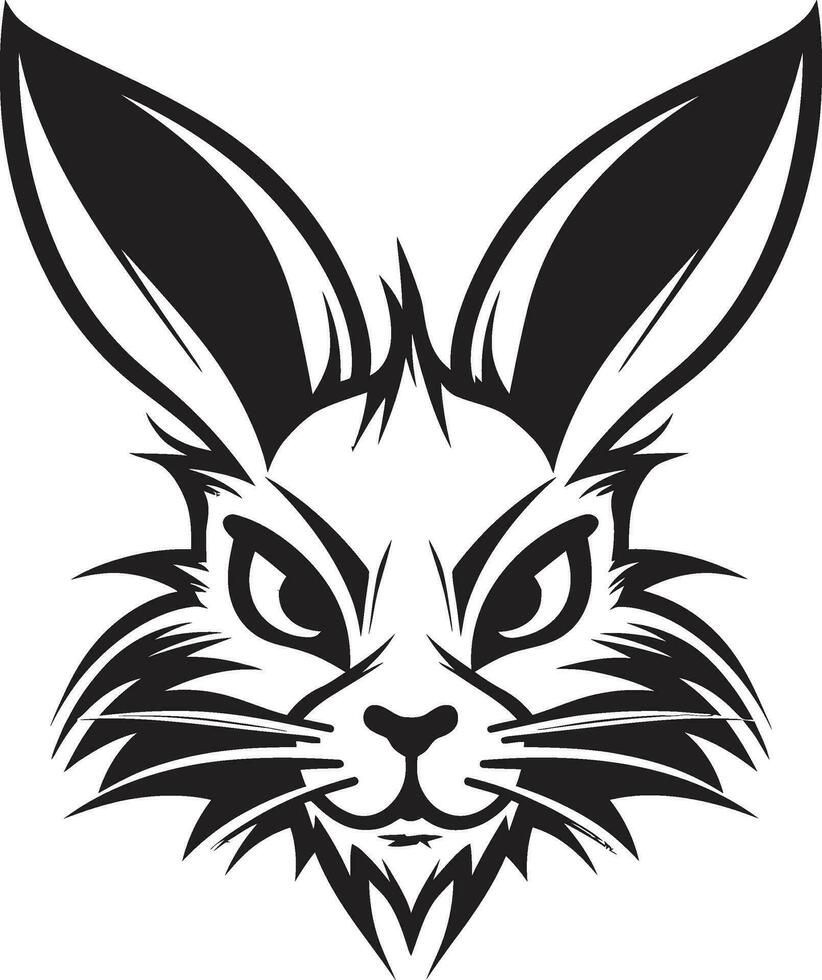 Black Hare Vector Logo A Professional and Elegant Logo for Your Company Black Hare Vector Logo A Creative and Unique Logo for Your Organization