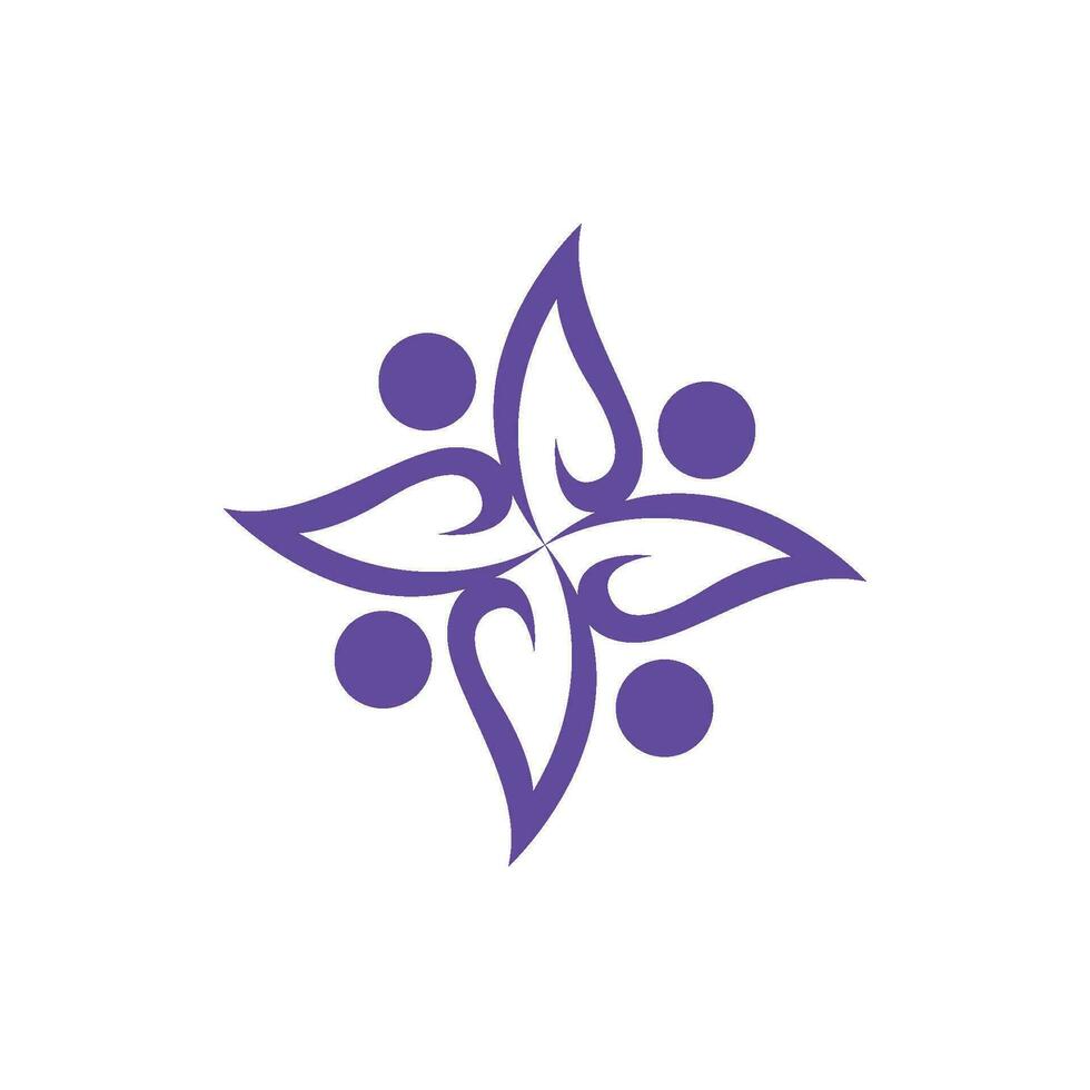 Community, network and social icon vector