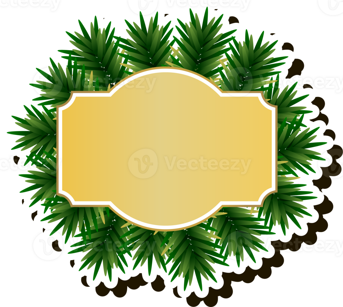 Beautiful illustration on theme of celebrating annual Christmas and New Year holiday png