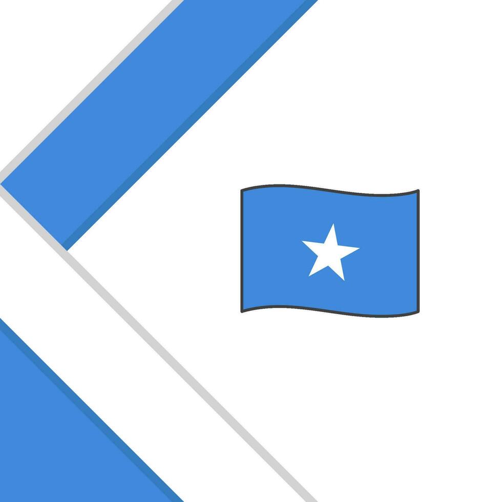 Somalia Flag Abstract Background Design Template. Somalia Independence Day Banner Social Media Post. Somalia Illustration vector