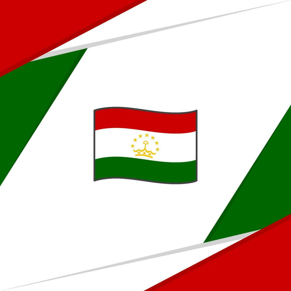 Tayikistán bandera resumen antecedentes diseño modelo. Tayikistán independencia día bandera social medios de comunicación correo. Tayikistán vector
