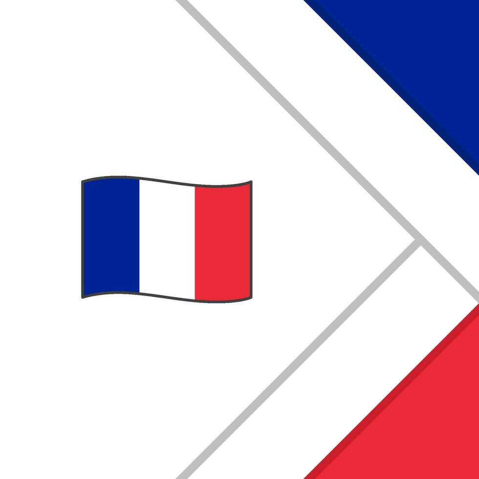Saint Pierre And Miquelon Flag Abstract Background Design Template. Saint Pierre And Miquelon Independence Day Banner Social Media Post. Cartoon vector