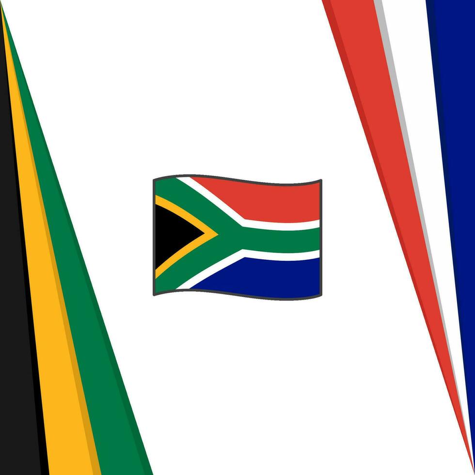 sur África bandera resumen antecedentes diseño modelo. sur África independencia día bandera social medios de comunicación correo. sur África bandera vector