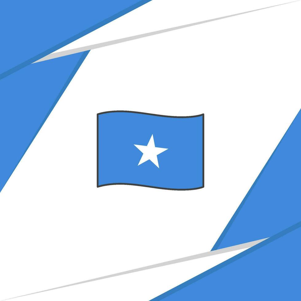Somalia Flag Abstract Background Design Template. Somalia Independence Day Banner Social Media Post. Somalia vector