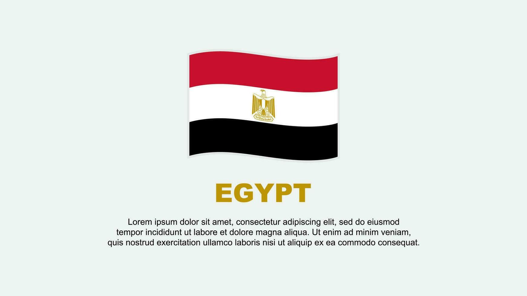 Egipto bandera resumen antecedentes diseño modelo. Egipto independencia día bandera social medios de comunicación vector ilustración. Egipto antecedentes