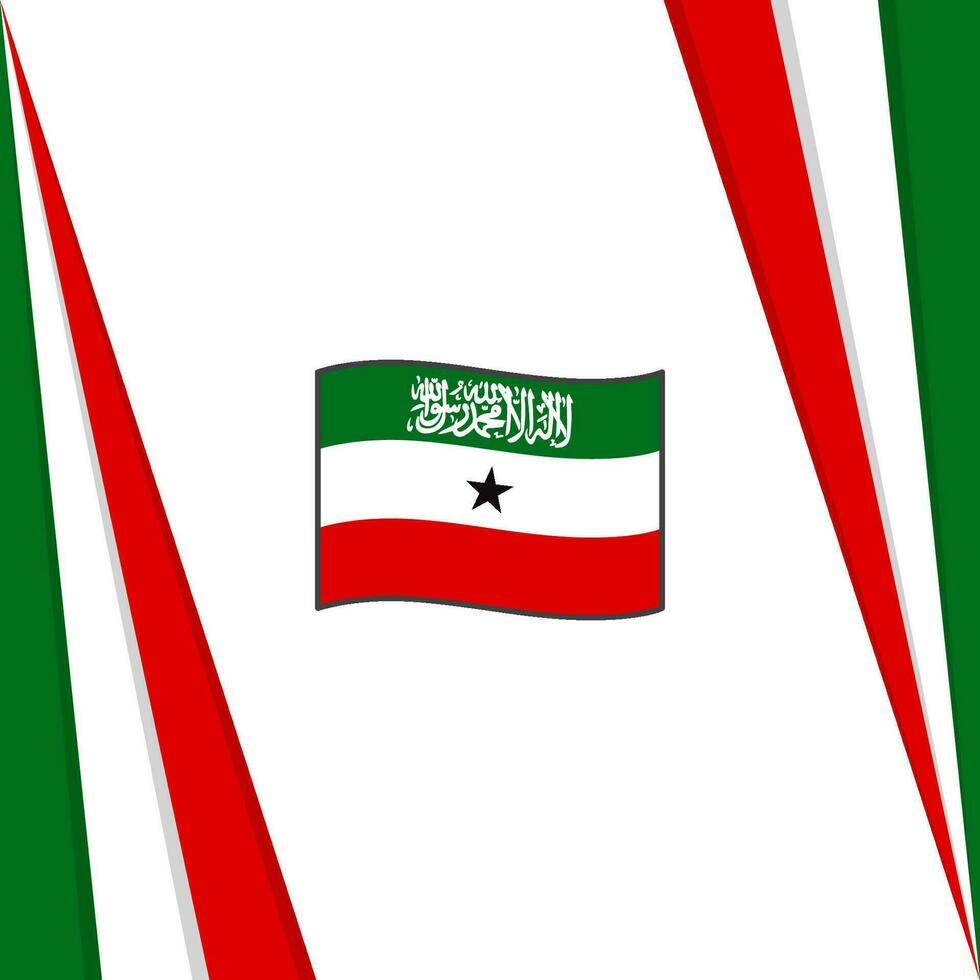 Somaliland Flag Abstract Background Design Template. Somaliland Independence Day Banner Social Media Post. Somaliland Flag vector