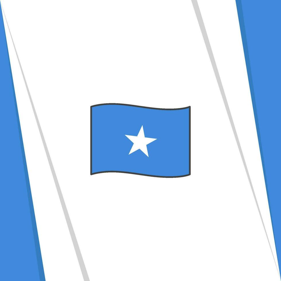 Somalia Flag Abstract Background Design Template. Somalia Independence Day Banner Social Media Post. Somalia Flag vector