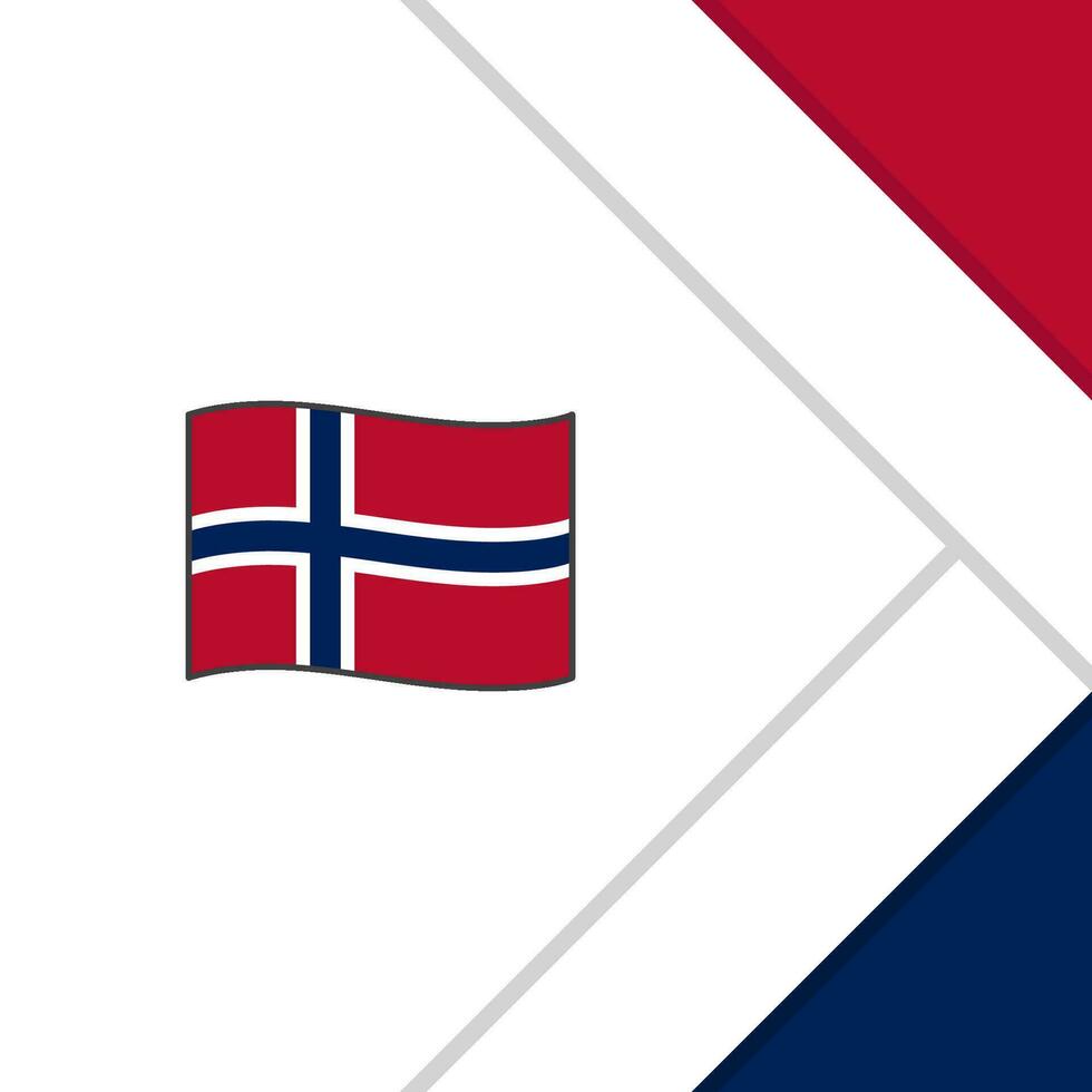 Svalbard And Jan Mayen Flag Abstract Background Design Template. Svalbard And Jan Mayen Independence Day Banner Social Media Post. Svalbard And Jan Mayen Cartoon vector