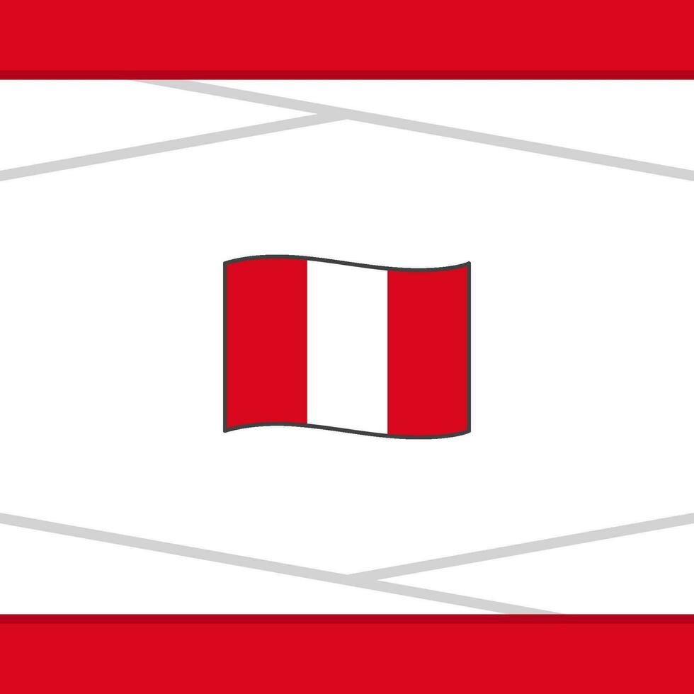 Perú bandera resumen antecedentes diseño modelo. Perú independencia día bandera social medios de comunicación correo. Perú vector