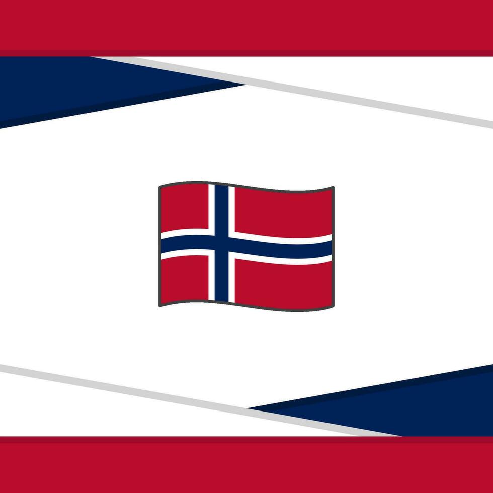 Svalbard And Jan Mayen Flag Abstract Background Design Template. Svalbard And Jan Mayen Independence Day Banner Social Media Post. Svalbard And Jan Mayen Vector