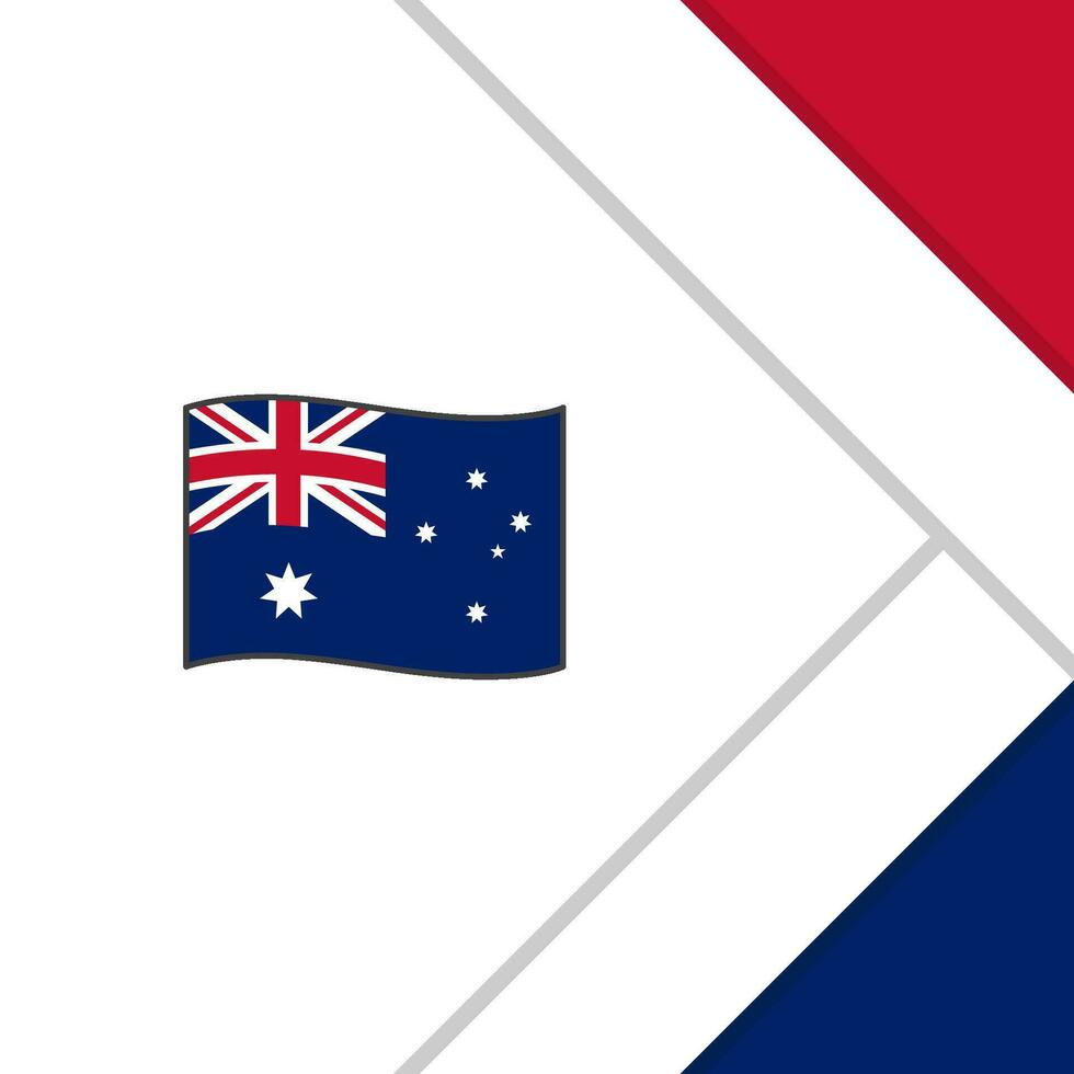Heard Island And McDonald Islands Flag Abstract Background Design Template. Heard Island And McDonald Islands Independence Day Banner Social Media Post. Cartoon vector