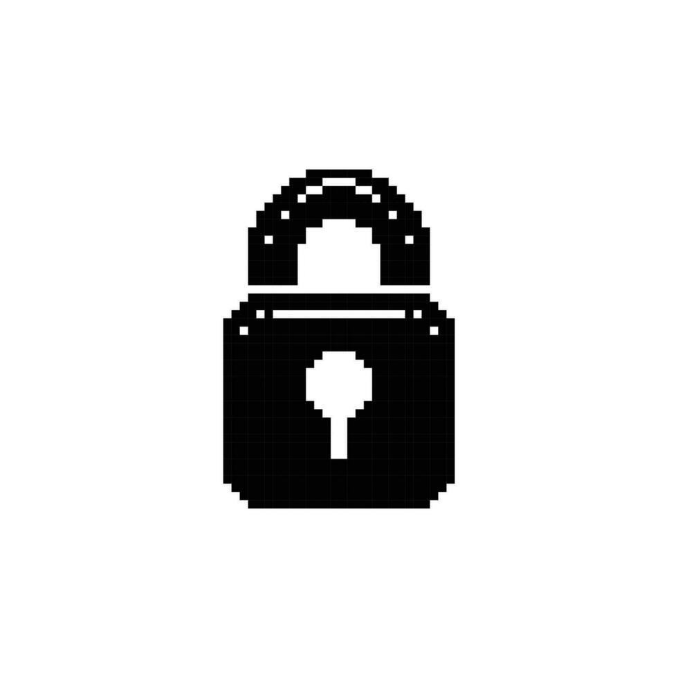 Padlock Logo Icon vector