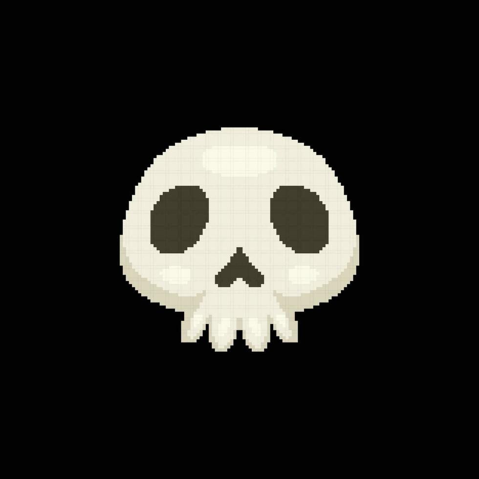 Skull Cartoon Logo Icon vector