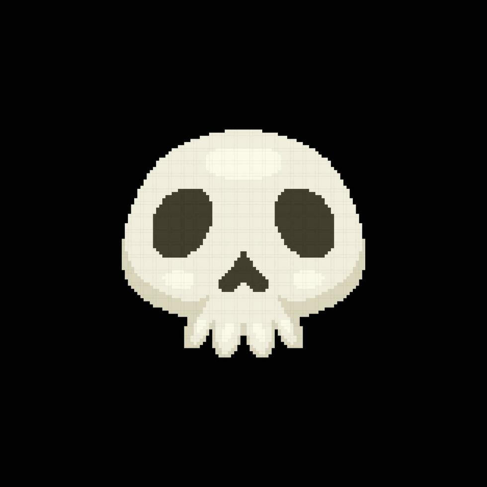 Skull Cartoon Logo Icon vector