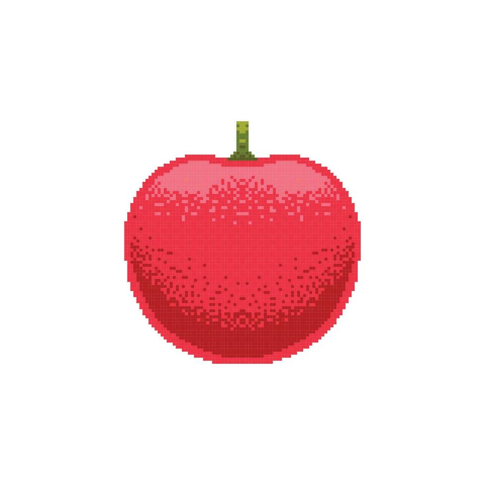 manzana Fruta logo icono vector