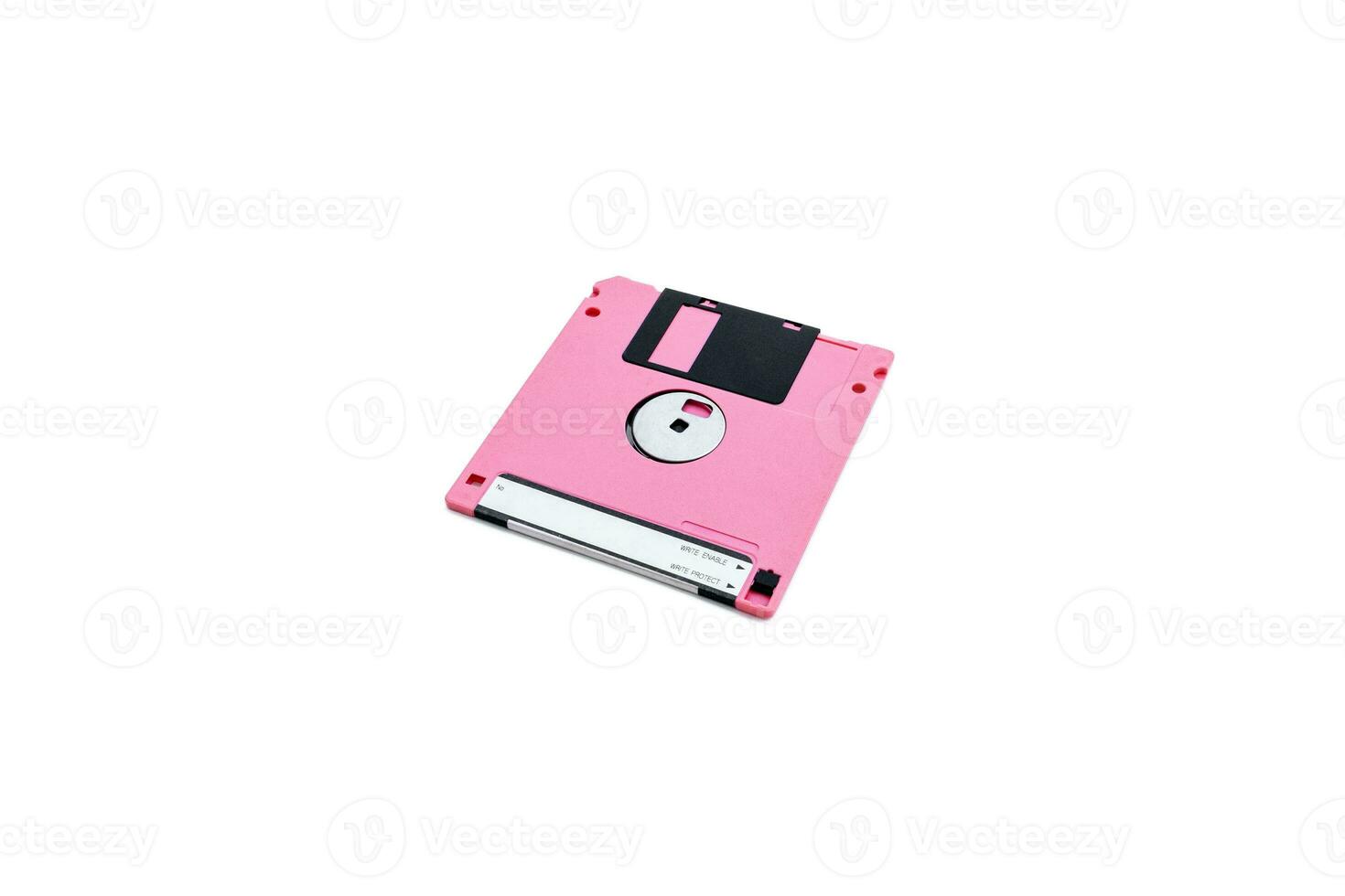 A floppy disk isolated on white background. After some edits. photo