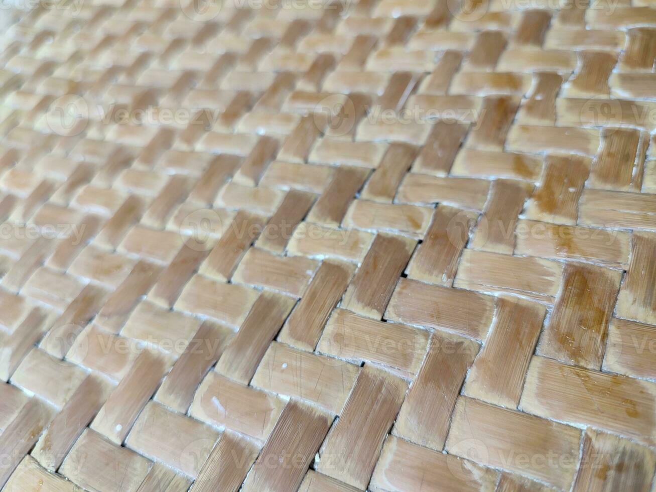 Indonesian woven wood texture or pattern, background photo