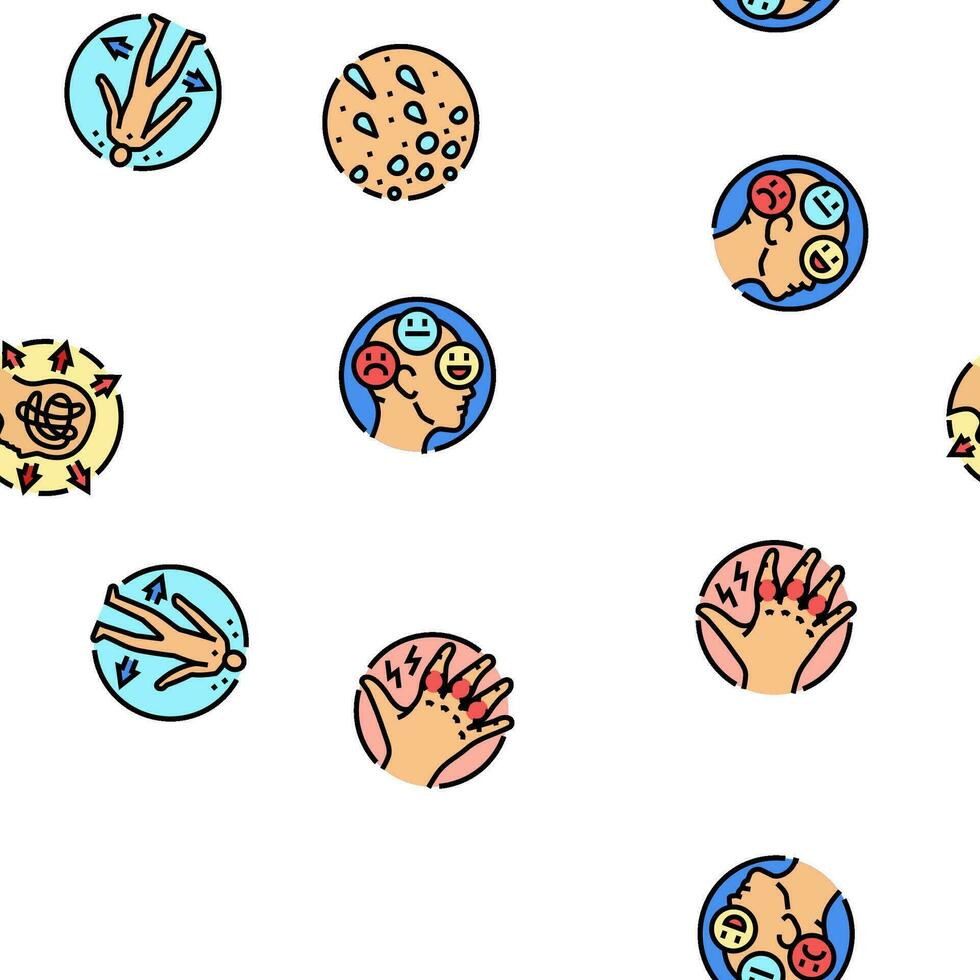 disease medical health vector seamless pattern