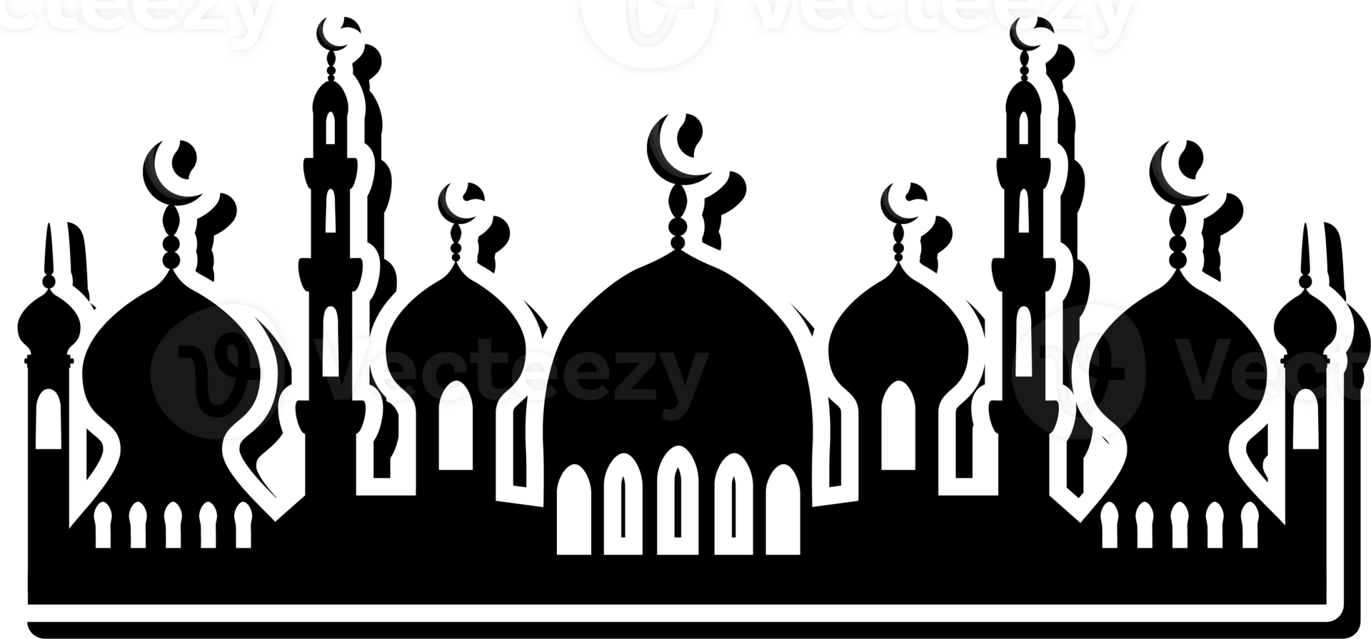 Beautiful illustration on theme of celebrating annual holiday Ramadan png