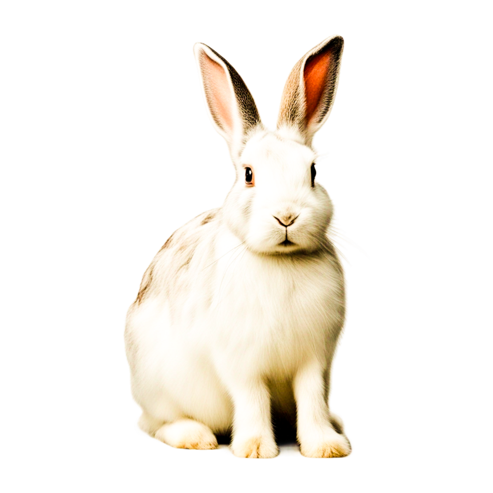 Beautiful Rabbit Cartoon Generative Ai png