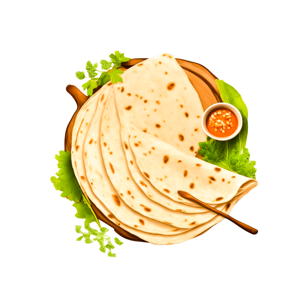 Egg Cheese Chapati  Generative Ai png
