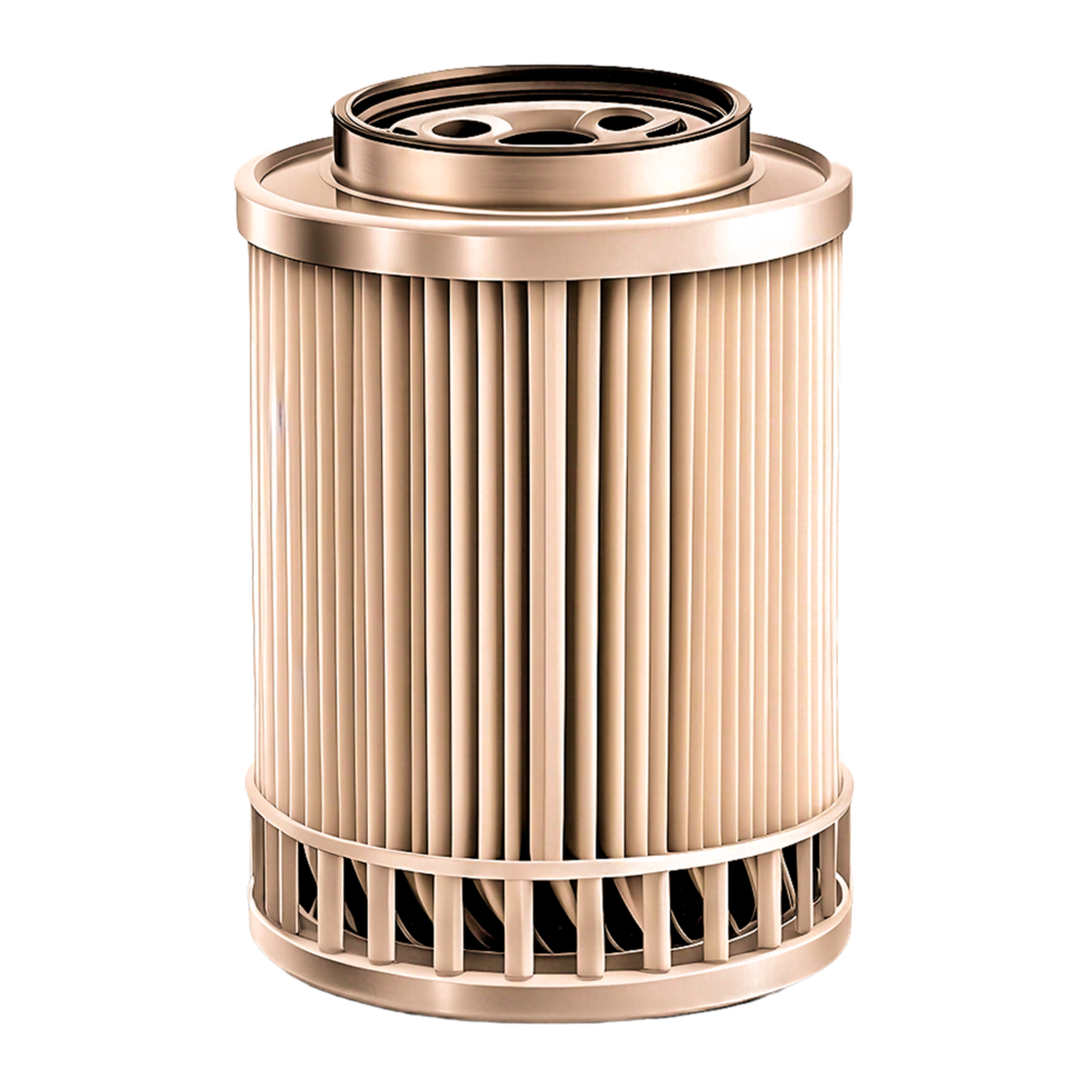 Car air filter icon, isometric style Generative Ai png
