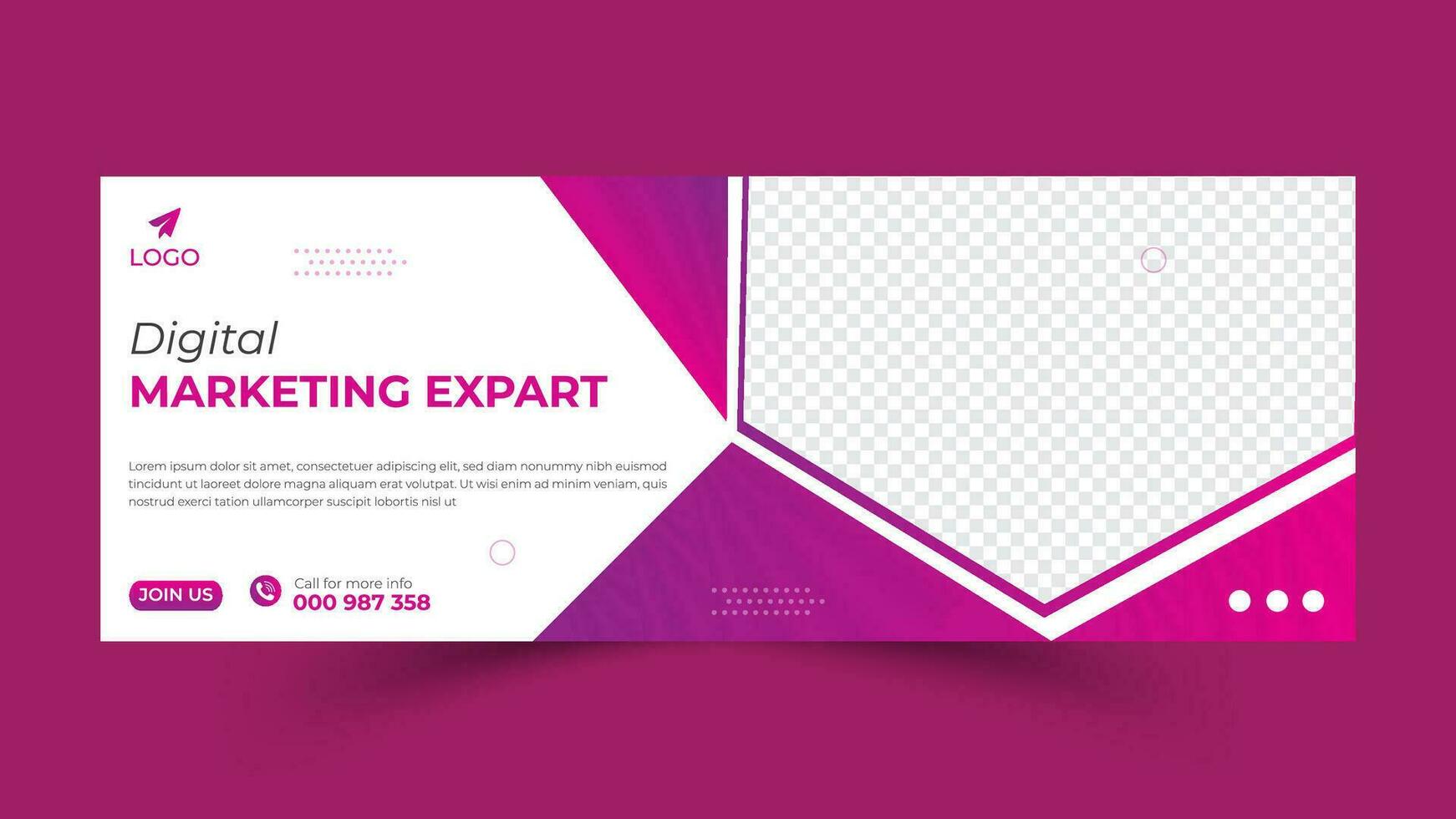 Modern professional corporate and business promotion timeline cover design template vector