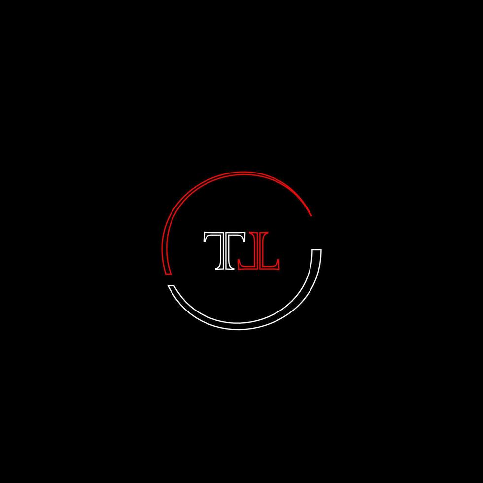 TT creative modern letters logo design template vector