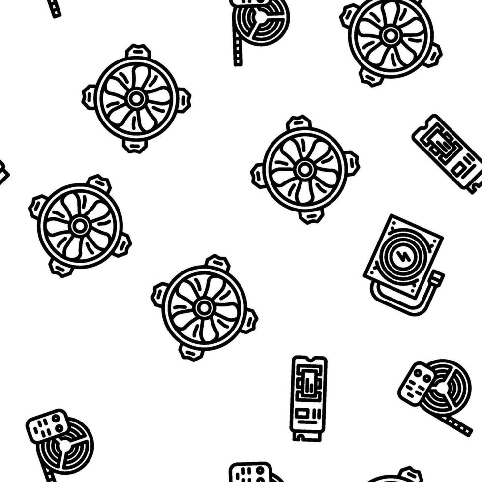 game pc computer gaming vector seamless pattern