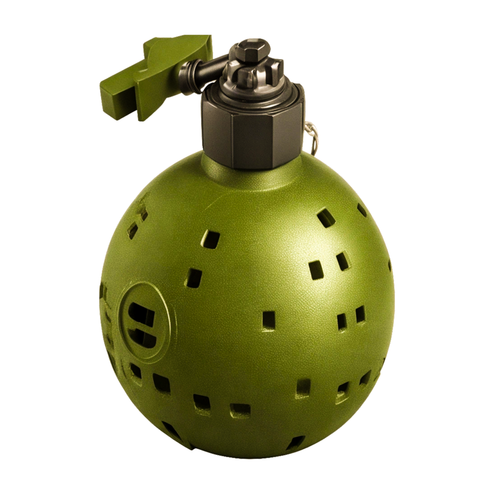 Hand grenade, Generative Ai png