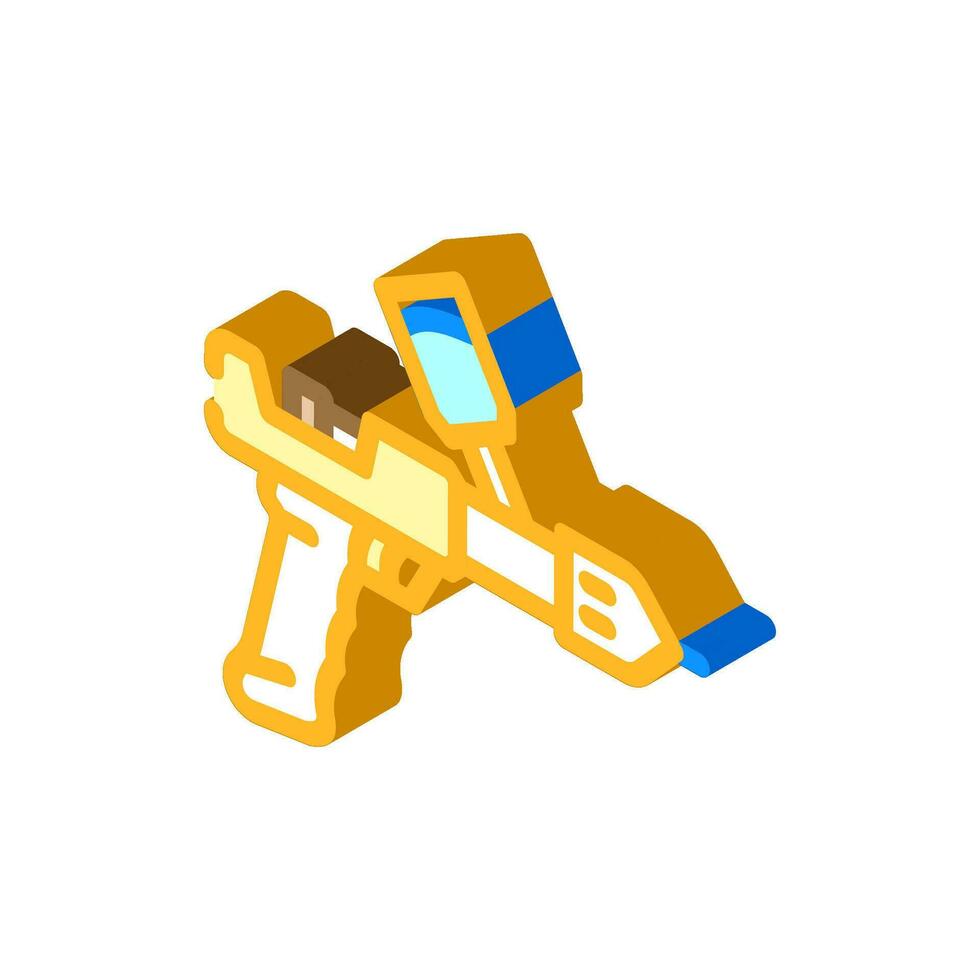 pig vaccination isometric icon vector illustration