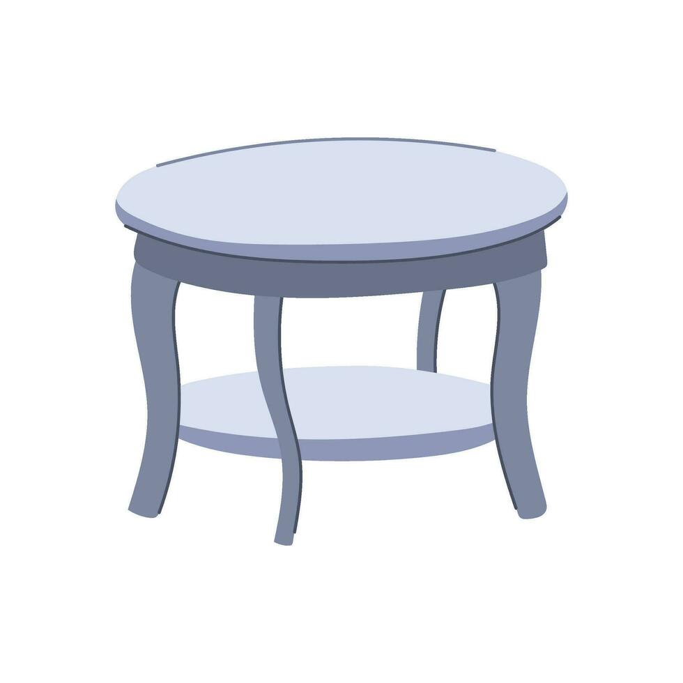 top wood table cartoon vector illustration