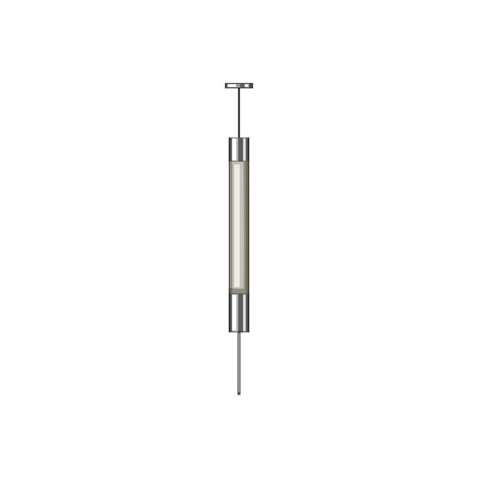 injection syringe cartoon vector illustration