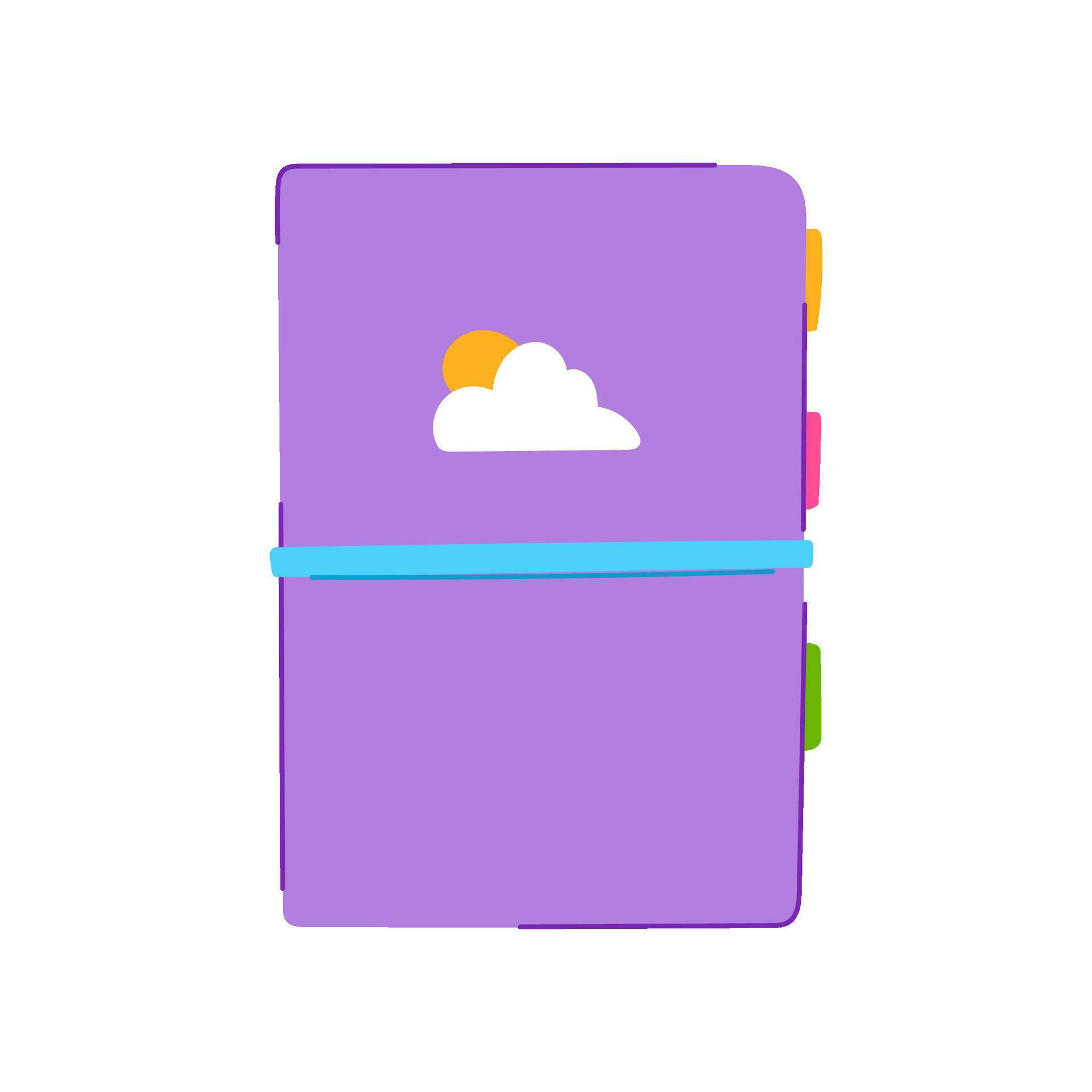 note notebook cartoon vector illustration 32520280 Vector Art at Vecteezy