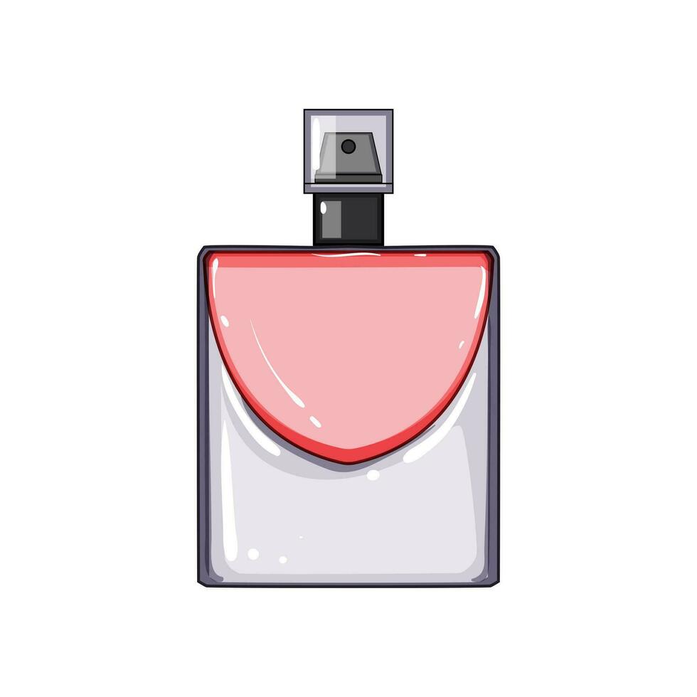 fashion perfume for women cartoon vector illustration