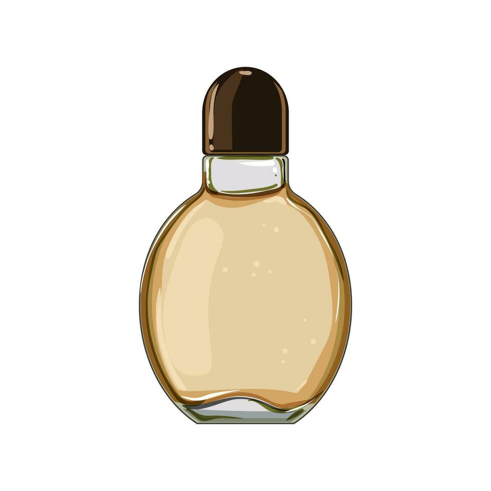 cologne perfume for men cartoon vector illustration