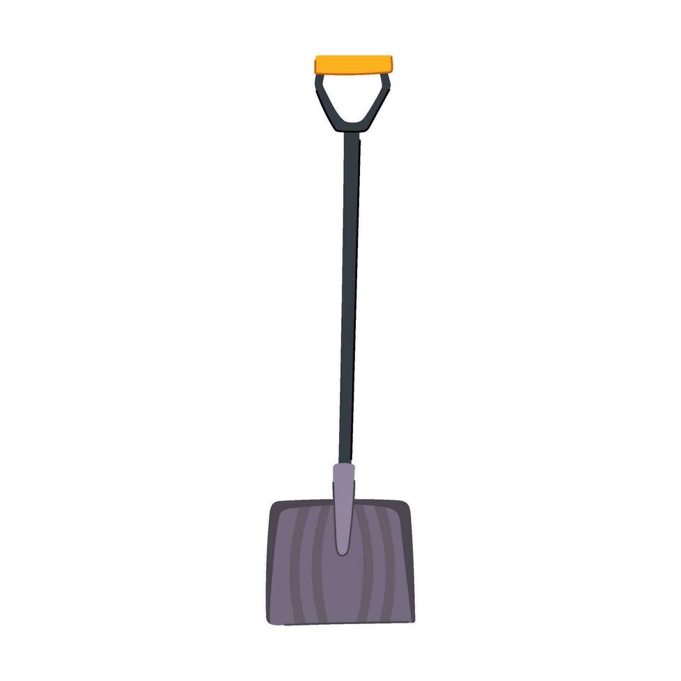 garden shovel cartoon vector illustration