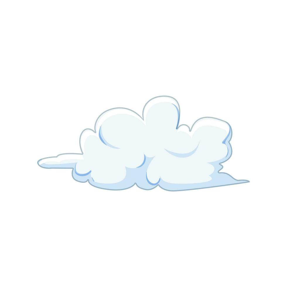 summer cloud cartoon vector illustration