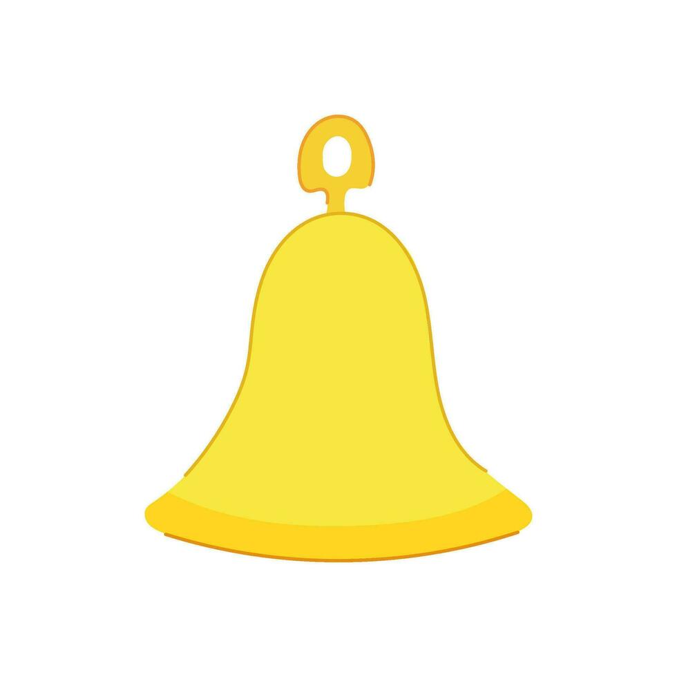 message bell cartoon vector illustration