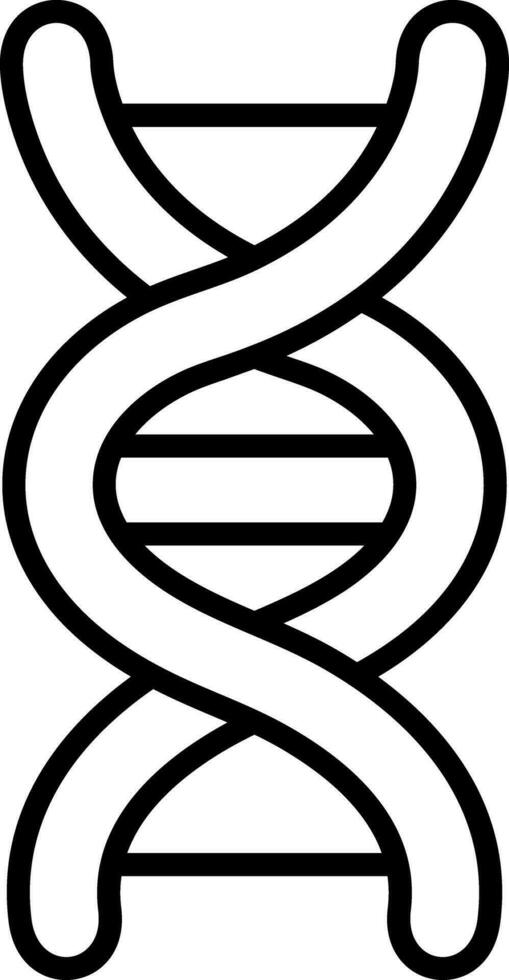 Dna Strand Vector Icon
