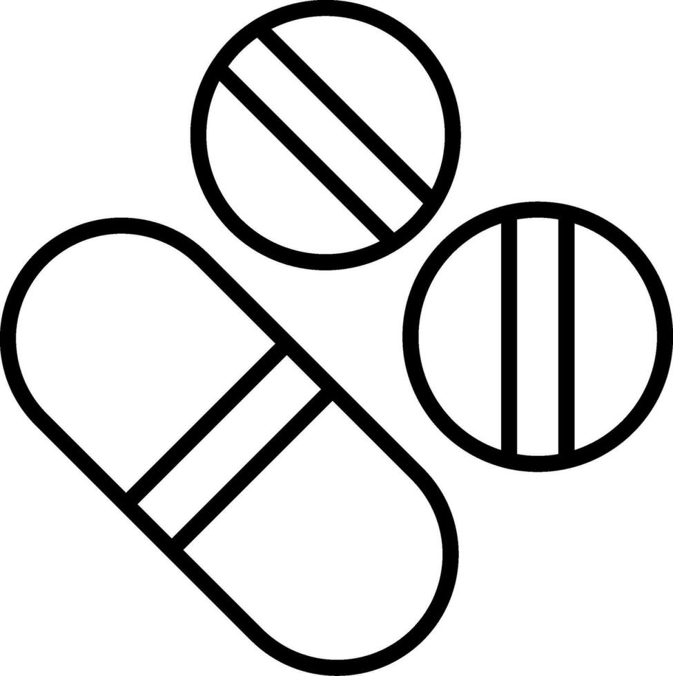 Pills Vector Icon