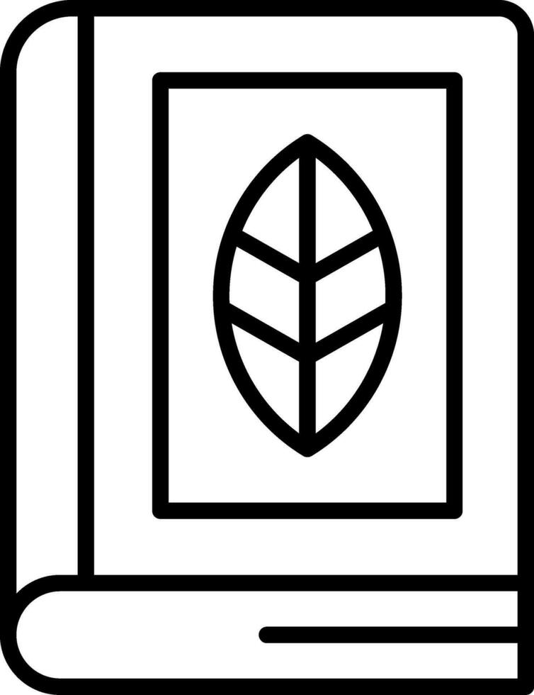 Biology Book Vector Icon