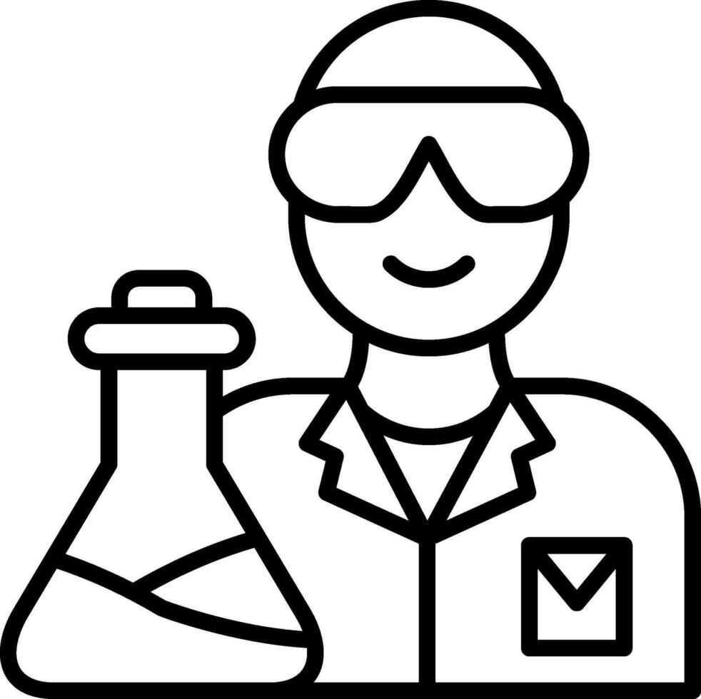 Scientist Vector Icon