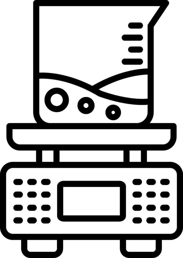 Chemical Weight Vector Icon
