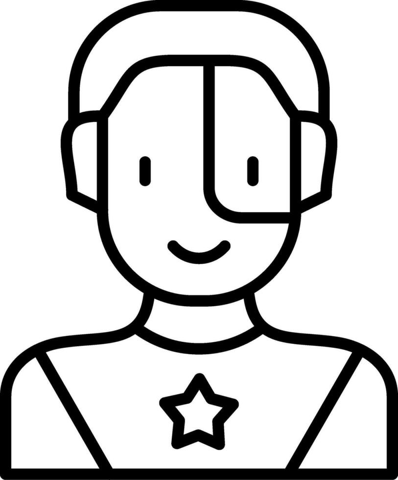 Superhero Vector Icon